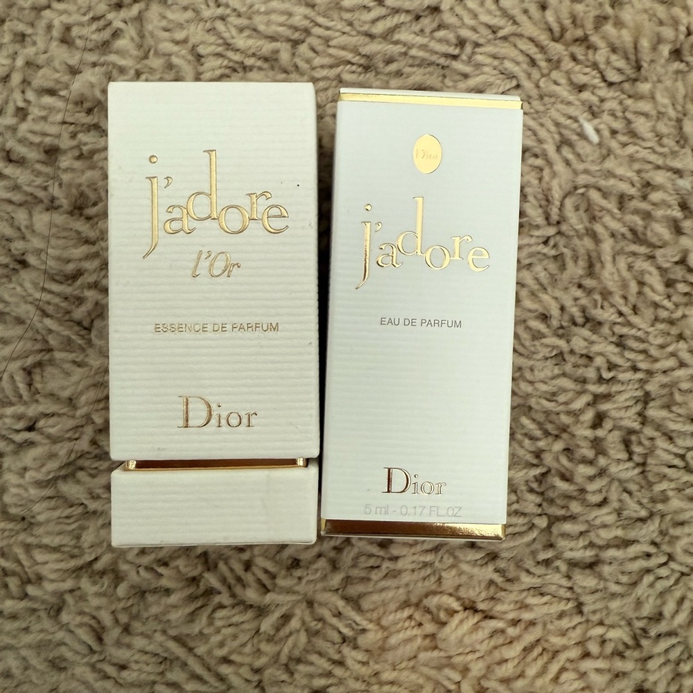 Dior J'adore L'or Essence and eau de Parfum